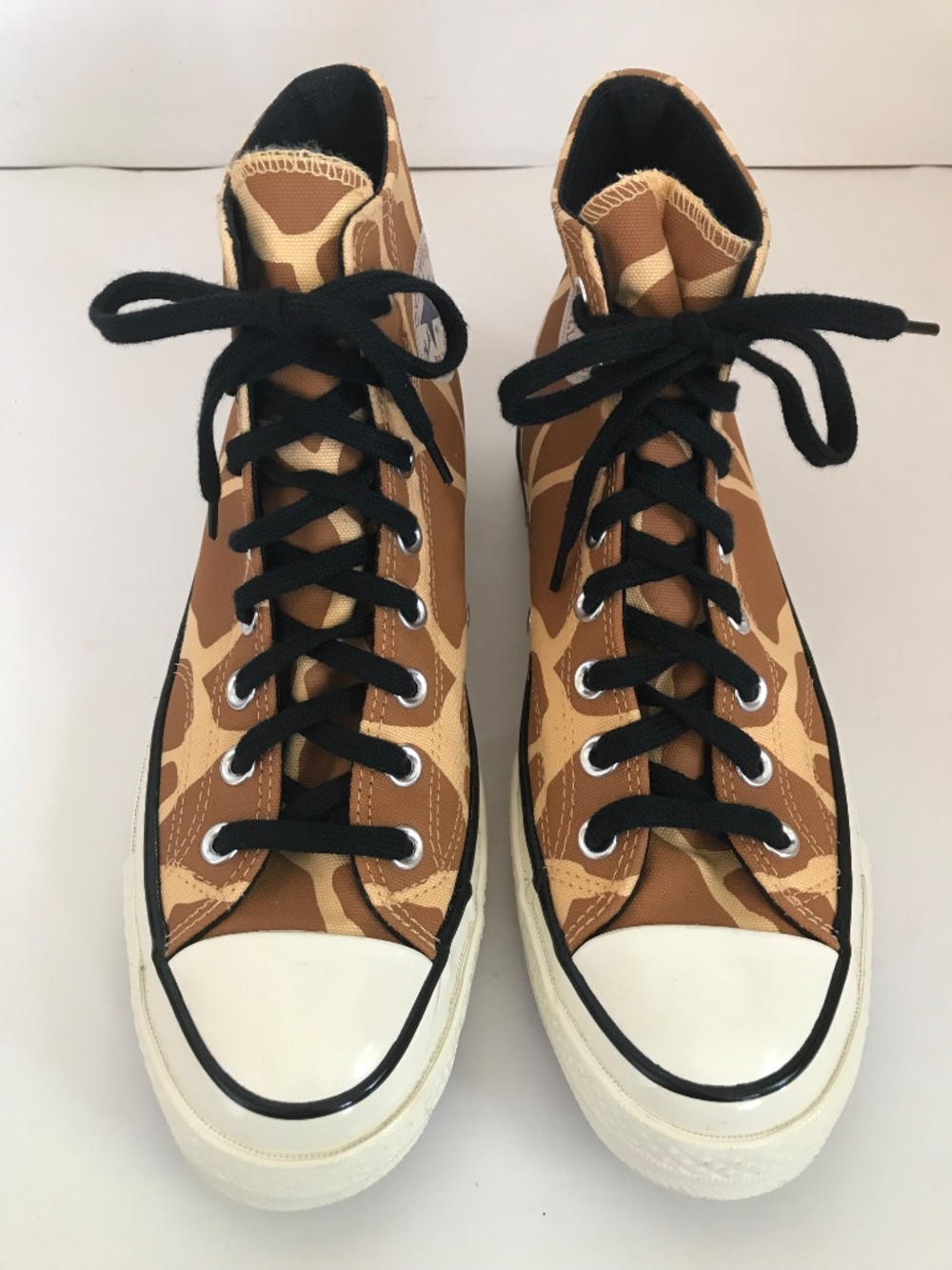 CONVERSE Giraffe High Top Sneakers Women’s Size 10 Men’s Size 8 - Picture 2 of 16